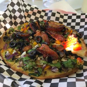 Veggie Pizza no cheese at Ben & Jerry's - Condado in Condado