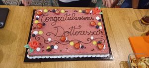 Torta semifreddo vegana  at Pasticceria Da Angelo in Selvazzano Dentro