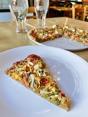   at Zen'za Pizzeria in London