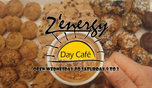 vegan AND gluten-free treats with your barista-made coffee?   AND free wifi at Zen'za Pizzeria in London