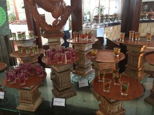 Canapes at The Poya Day Vegan Buffet in Mount Lavinia