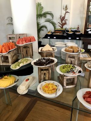 More desserts. at The Poya Day Vegan Buffet in Mount Lavinia