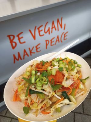 Pad Thai (without nuts) at Cosy Green in Ghent