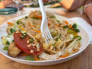 Pad Thai at Cosy Green in Ghent