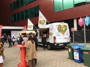 Food truck  at Cosy Green in Ghent