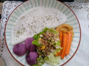 Vegan dish at The Food for Real in Lisbon