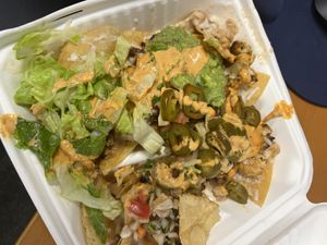 V Nachos  at La Charrita in Santa Clarita