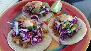 jackfruit tacos at La Charrita in Santa Clarita