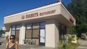 outside at La Charrita in Santa Clarita