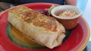 Vegan Burrito at La Charrita in Santa Clarita