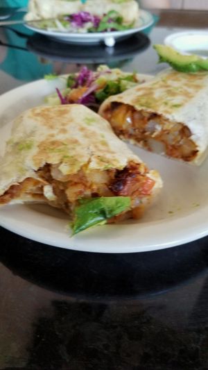 Breakfast Burrito at La Charrita in Santa Clarita