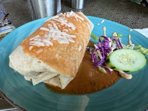 Burrito vegano   at La Charrita in Santa Clarita