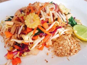 Pad Thai  at Bee Vegan in Chiang Mai