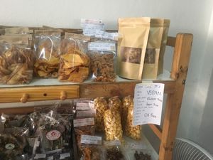 Vegan treats  at Bee Vegan in Chiang Mai