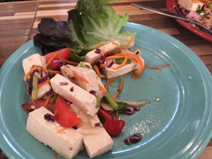 Tofu Salad at Bee Vegan in Chiang Mai