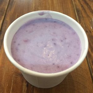 Blueberry Ice cream Vegan at Bee Vegan in Chiang Mai