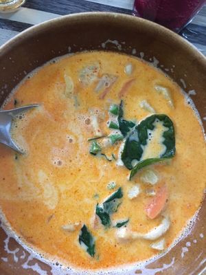 Massaman at Bee Vegan in Chiang Mai