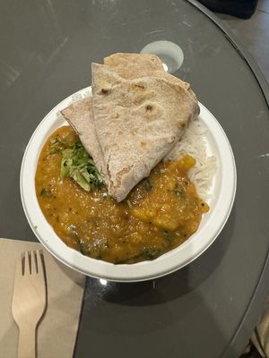 Dal  at Hariprasad Samosa & Curry in Krakow