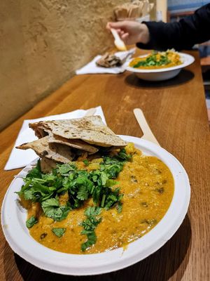 :) at Hariprasad Samosa & Curry in Krakow