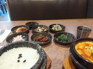 My Lunch at Red Stone Tofu House in Federal Way