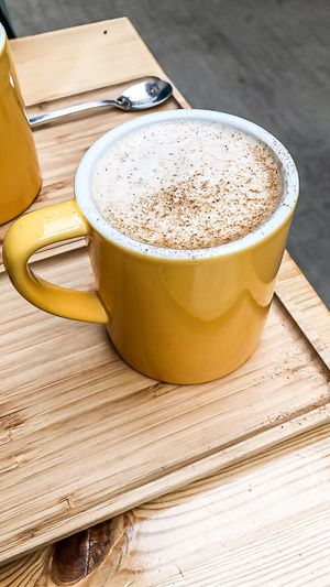 Chai latte at Knol & Kool Bistro & Superet in Ghent