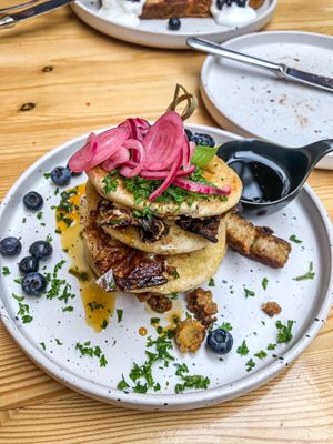 Pancakes at Knol & Kool Bistro & Superet in Ghent