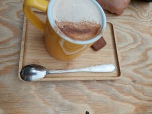 Chai latte at Knol & Kool Bistro & Superet in Ghent