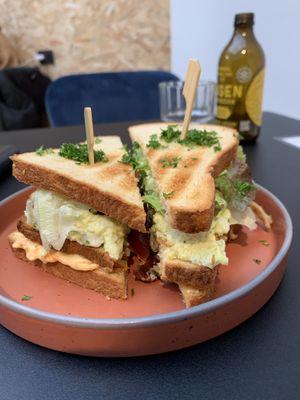 Their Club Sandwich   at Knol & Kool Bistro & Superet in Ghent