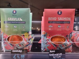 Vegan 'salmon' at Knol & Kool Bistro & Superet in Ghent