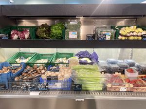 Produce section  at Knol & Kool Bistro & Superet in Ghent