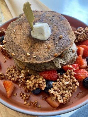 Brunch pancakes  at Knol & Kool Bistro & Superet in Ghent