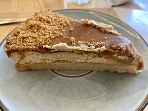 Speculaas cake  at Knol & Kool Bistro & Superet in Ghent
