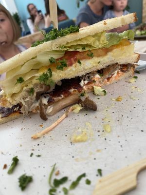 Breakfast sandwich 🥪   at Knol & Kool Bistro & Superet in Ghent