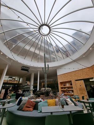 Interior at the back at Knol & Kool Bistro & Superet in Ghent