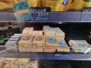 Vegan cheezes at Knol & Kool Bistro & Superet in Ghent