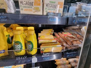 Vegan egg at Knol & Kool Bistro & Superet in Ghent