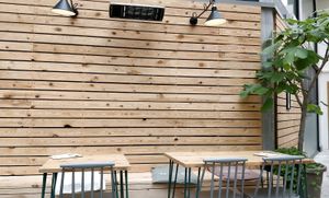 some of the tables! at Knol & Kool Bistro & Superet in Ghent