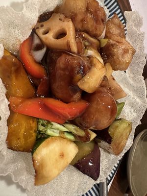 糖醋豬  at Saizencyuka anzu in Nagoya