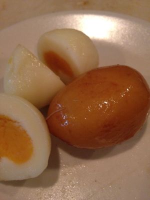 vegan egg at Saizencyuka anzu in Nagoya