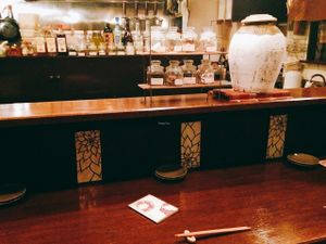 inside of a saizencyukaanzu at Saizencyuka anzu in Nagoya