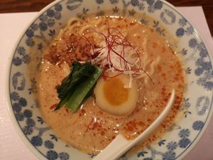 Vegan Tantanmen at Saizencyuka anzu in Nagoya