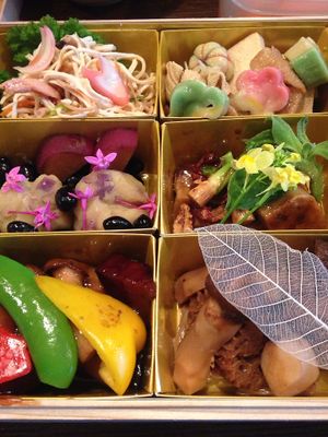 2019
New Year"VEGAN OSECHI"(2) at Saizencyuka anzu in Nagoya
