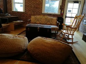 Cosy chairs and good atmosphere at Kaleidoscope Coffee  in Point Richmond