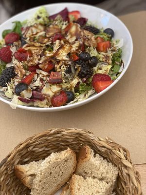 Salad  at Taberna La Buganvilla in Algeciras