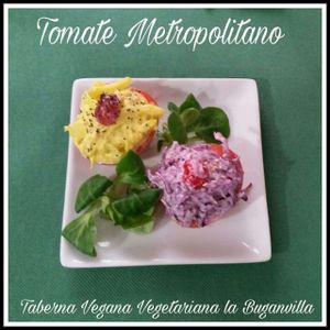 Tomate metropolitano 2.0 at Taberna La Buganvilla in Algeciras