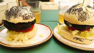 spinach burgers at Taberna La Buganvilla in Algeciras