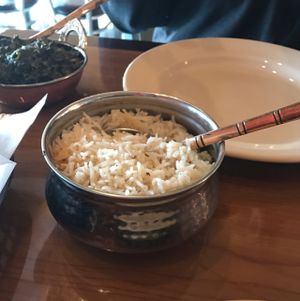 rice at Taj Mahal in Scottsdale