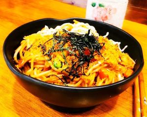 stir-fried noodles at Tian Zhi Yu - Heaven Driven Vegan in Kaohsiung