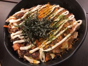 Okonomiyaki   at Tian Zhi Yu - Heaven Driven Vegan in Kaohsiung
