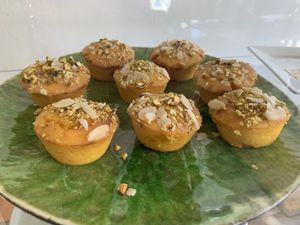 Polenta lemon muffin  at Retreat Kitchen in Richmond Upon Thames